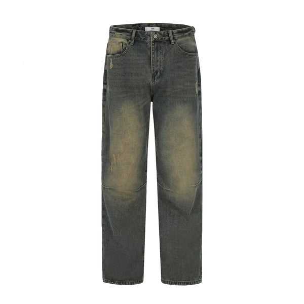 Light rope washed jeans