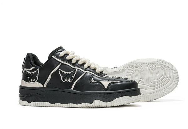 Black white Butterfly Sneaker