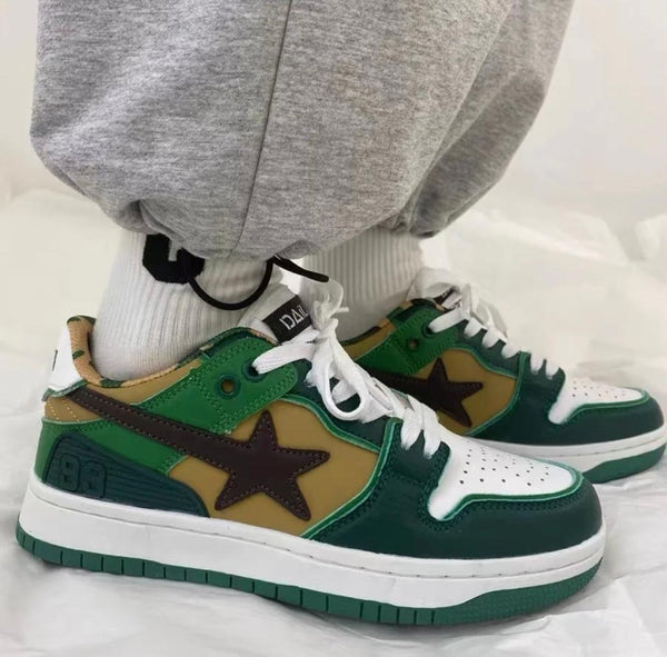 Star Sneaker dark green